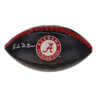 Kalen Deboer Signed Alabama Crimson Tide Logo Football (JSA) at PristineAuction.com
