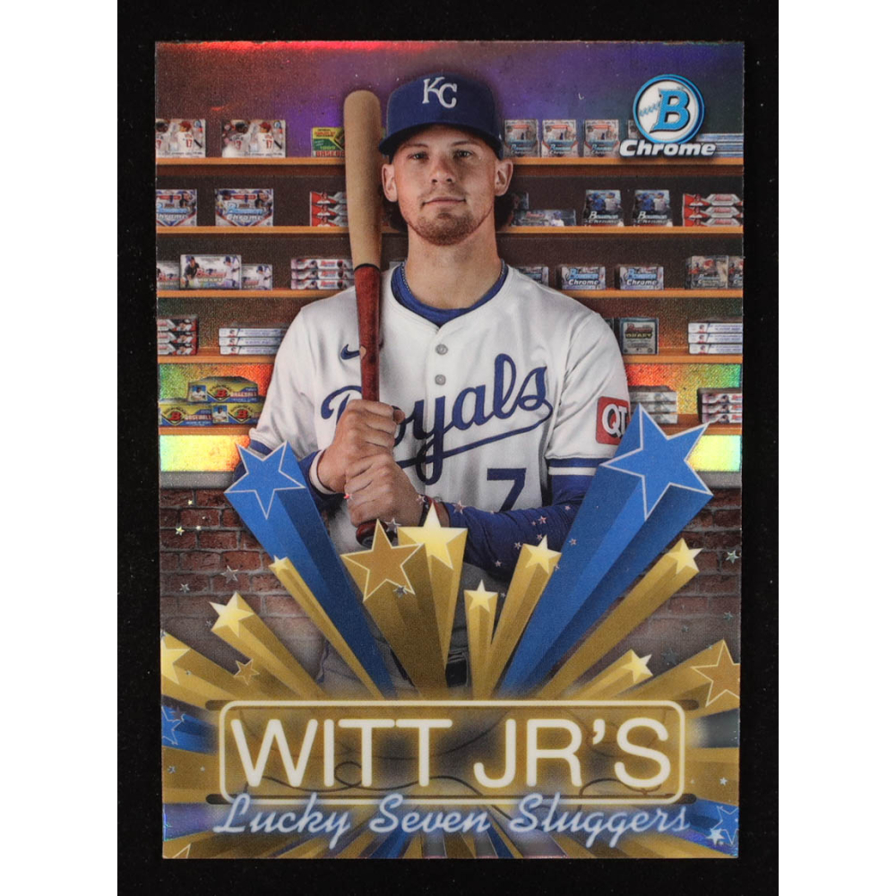 Bobby Witt Jr. 2025 Bowman Chrome Hobby Stars #HS8 at PristineAuction.com