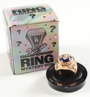 1965 Dodgers World Series MLB Replica Championship Ring with Original Box at PristineAuction.com