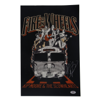 Kip Moore Signed "Fire On Wheels" 11x17 Poster (PSA) at PristineAuction.com