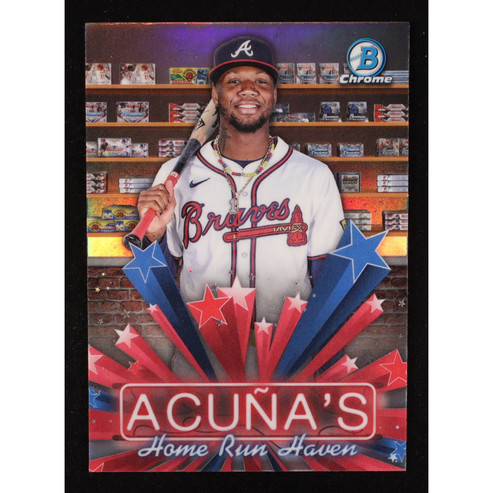 Ronald Acuna Jr. 2025 Bowman Chrome Hobby Stars #HS10 at PristineAuction.com