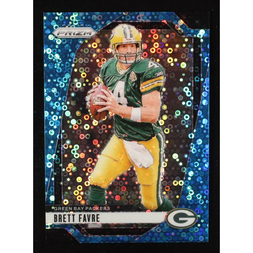 Brett Favre 2024 Panini Prizm Prizms No Huddle Blue #110 #19/99 at PristineAuction.com