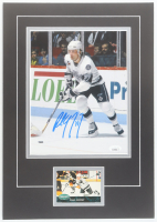 Paul Coffey Signed Kings 12x17 Custom Matted Photo Display with 1992-93 Parkhurst #63 Trading Card (JSA) at PristineAuction.com