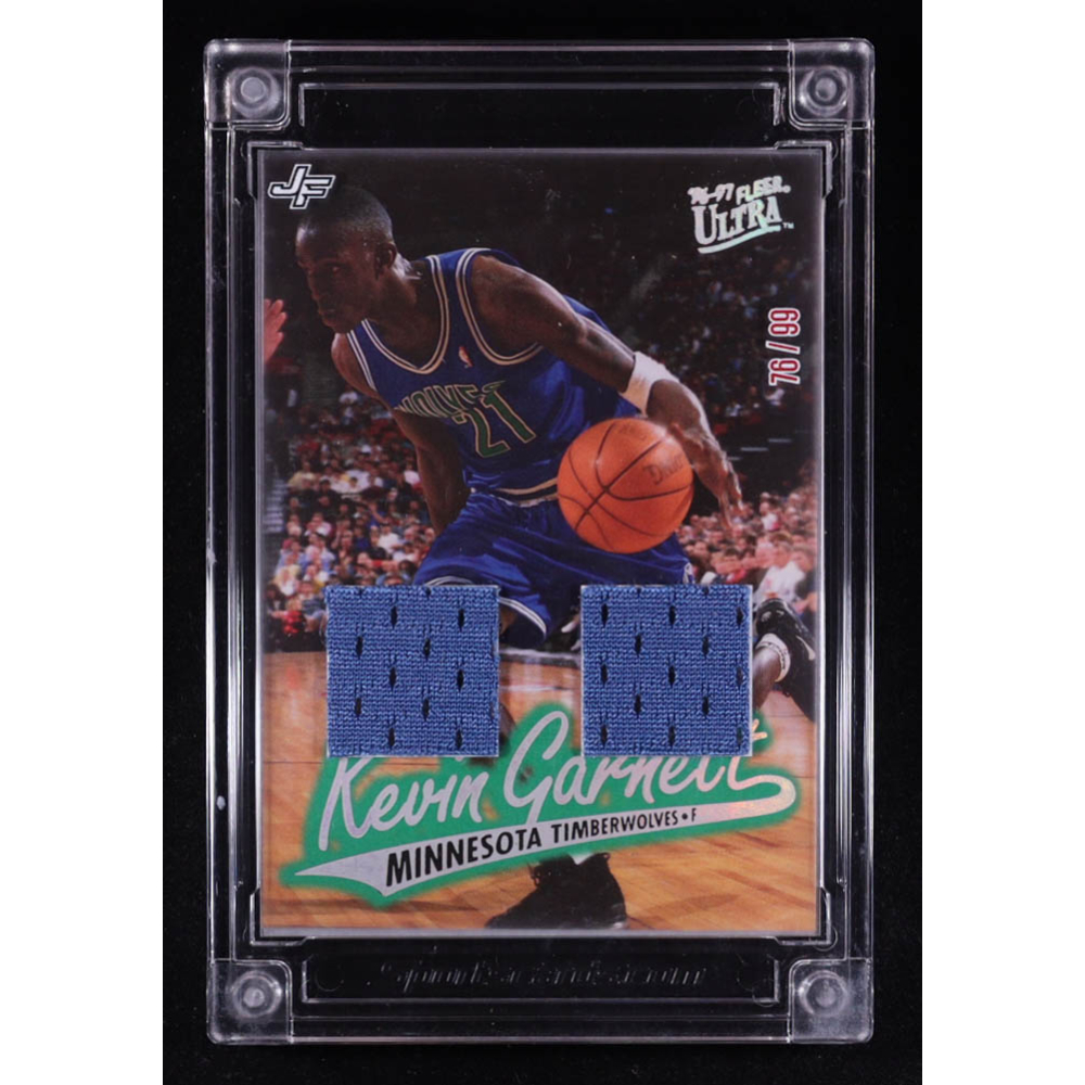 Kevin Garnett 2022-23 Jersey Fusion Dual Game-Used Swatch #KG97 #76/99 at PristineAuction.com