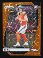 Bo Nix 2024 Panini Prizm Prizms Lazer #309 RC at PristineAuction.com