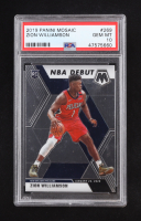 Zion Williamson 2019 Panini Mosaic Debut #269 RC (PSA 10) at PristineAuction.com