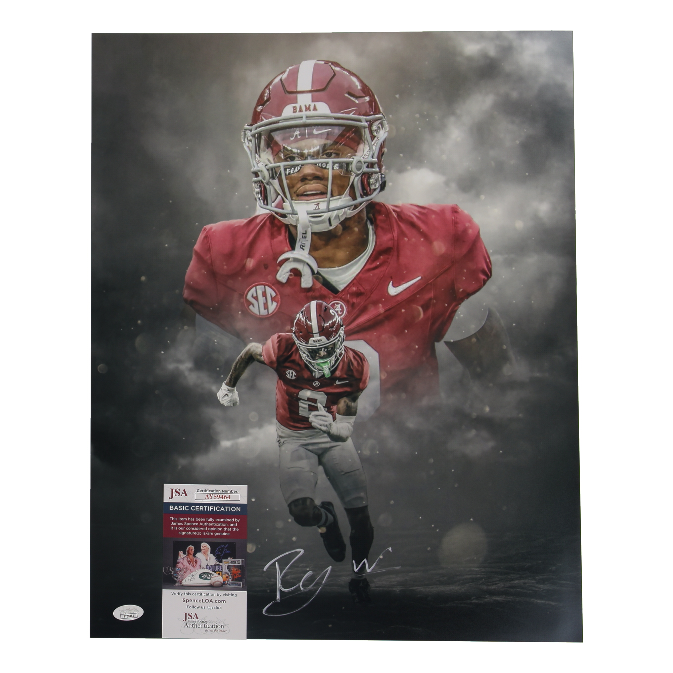 Ryan Williams Signed Alabama Crimson Tide 16x20 Photo (JSA) at PristineAuction.com Ryan Williams Signed Alabama Crimson Tide 16x20 Photo (JSA) at PristineAuction.com