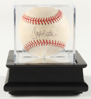 Carlos Beltran Signed OML Baseball in Display Case (JSA) at PristineAuction.com
