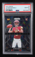 Jayden Daniels 2024 Panini Prizm Prizmatic #3 (PSA 10) at PristineAuction.com
