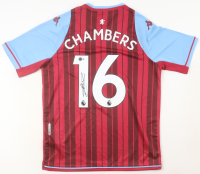Calum Chambers Signed Aston Villa F.C. Kappa Authentic Jersey (Beckett) at PristineAuction.com