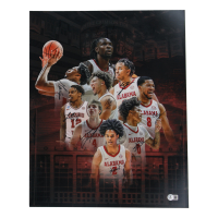 Alabama Crimson Tide 16x20 Photo Team-Signed by (9) with Mark Sears, Chris Youngblood, Grant Nelson (Beckett) at PristineAuction.com