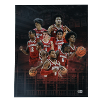 Alabama Crimson Tide 16x20 Photo Team-Signed by (9) with Mark Sears, Chris Youngblood, Grant Nelson (Beckett) at PristineAuction.com