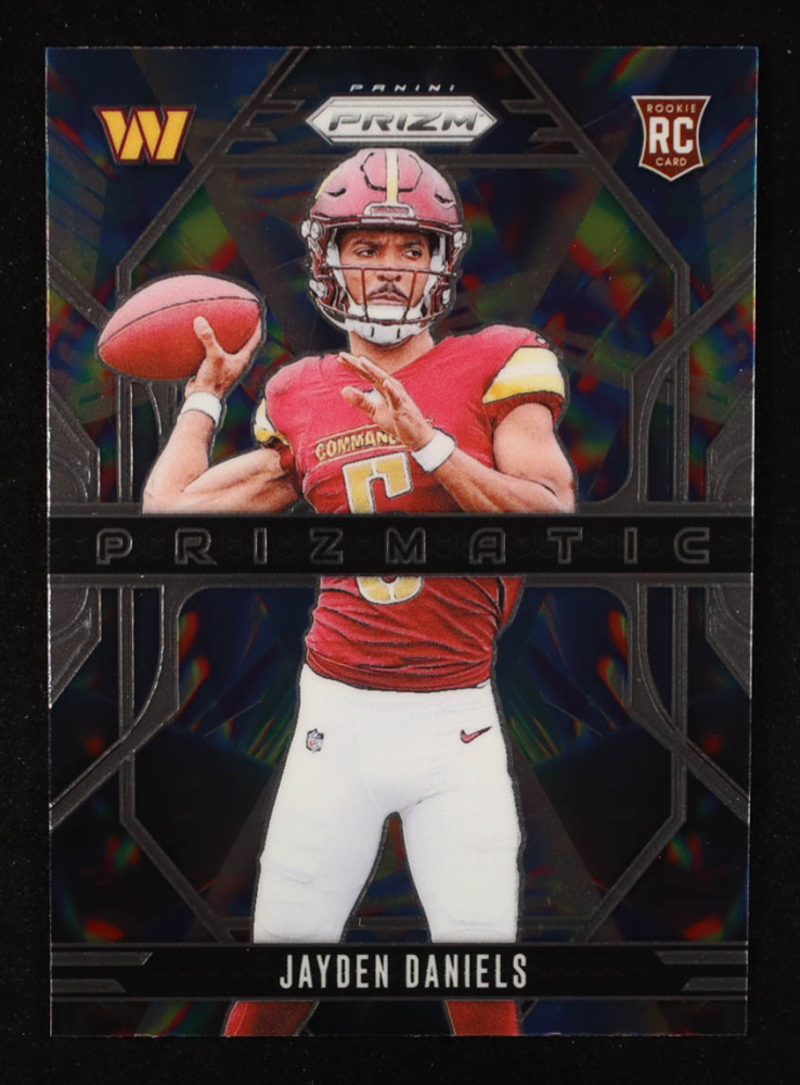 Jayden Daniels 2024 Panini Prizm Prizmatic #3 RC
