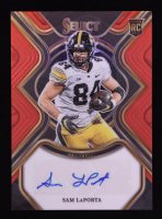 Sam LaPorta 2023 Select Draft Picks Rookie Signatures Prizms Red #70 RC at PristineAuction.com