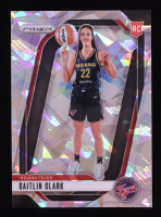 Caitlin Clark 2024 Panini Prizm WNBA Prizms Ice #145 RC at PristineAuction.com