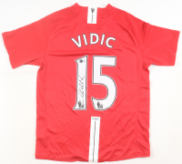 Nemanja Vidic Signed Manchester United Nike Authentic Jersey (Beckett) at PristineAuction.com