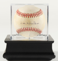 Joe Niekro Signed ONL Baseball in Display Case (PSA) at PristineAuction.com