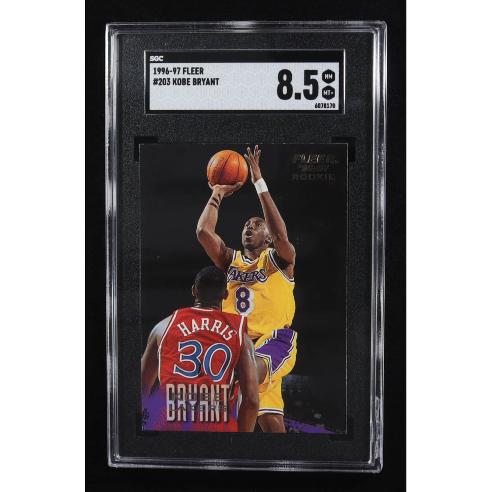 Kobe Bryant 1996-97 Fleer #203 RC (SGC 8.5) at PristineAuction.com