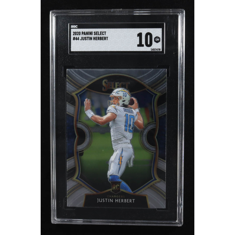 Justin Herbert 2020 Select #44 RC (SGC 10) at PristineAuction.com