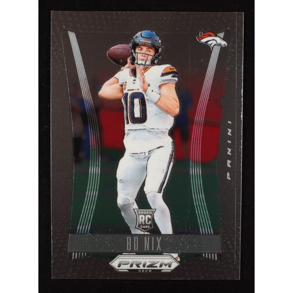Bo Nix 2024 Panini Prizm #92 RC at PristineAuction.com