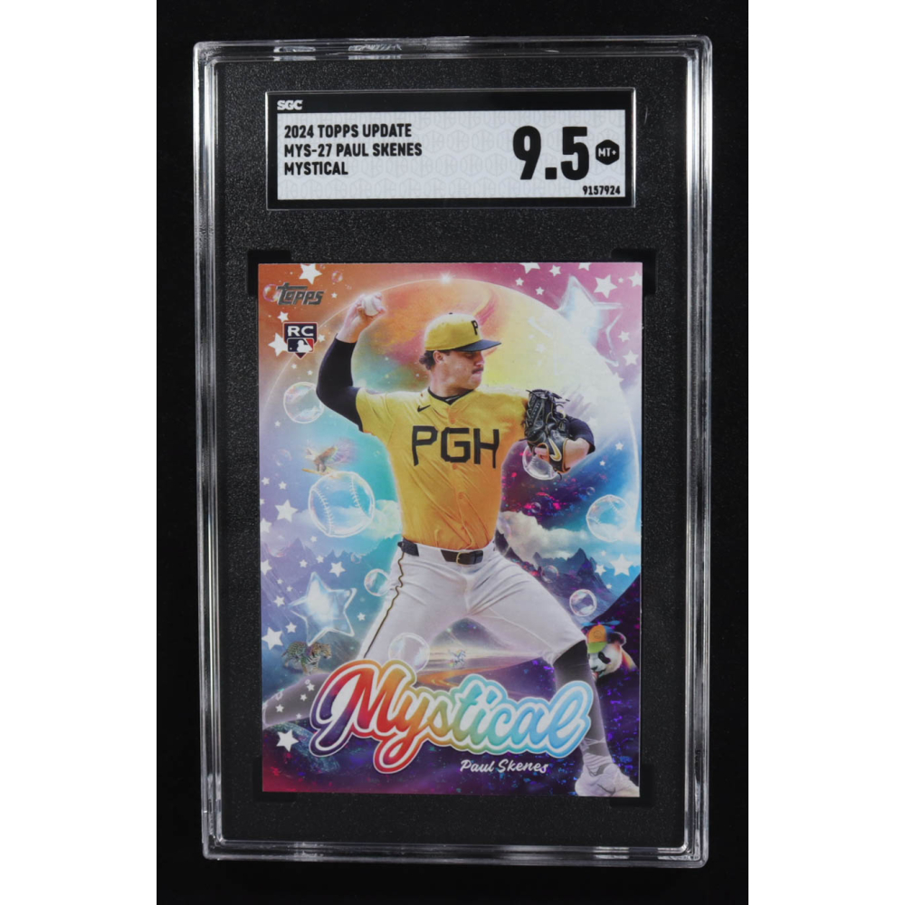 Paul Skenes 2024 Topps Update Mystical #MYS27 RC (SGC 9.5) at PristineAuction.com