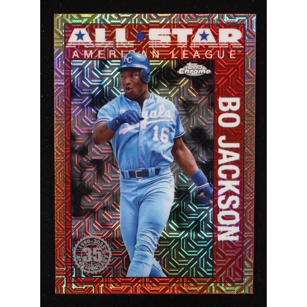 Bo Jackson 2025 Topps '90 Topps Silver Pack Chrome All Star #90ASC26 at PristineAuction.com