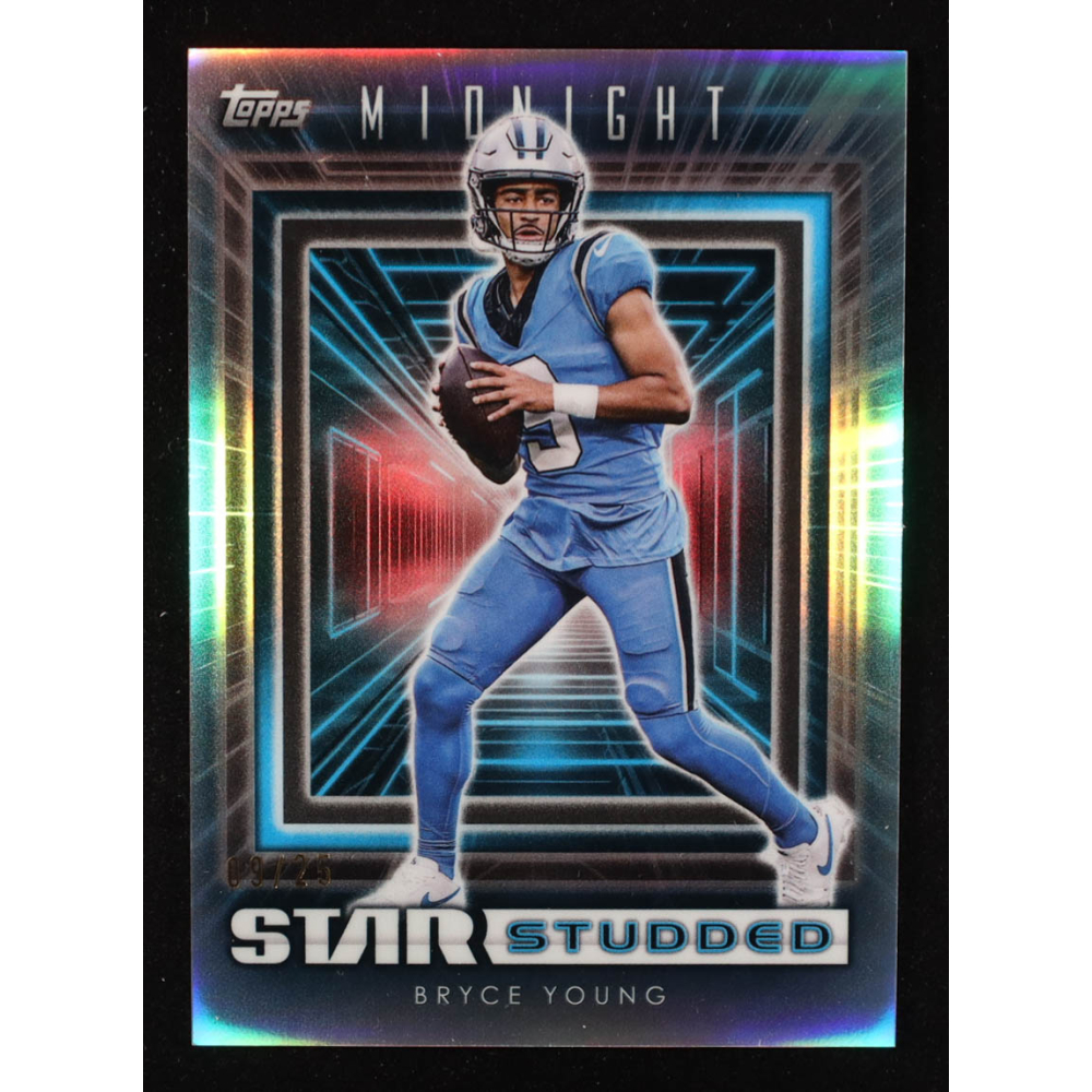 Bryce Young 2024 Topps Midnight Star Studded Moonrise #SS17 #9/25 at PristineAuction.com
