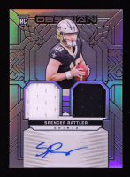 Spencer Rattler 2024 Panini Obsidian Rookie Materials Ink Silver #16 RC #32/99 at PristineAuction.com