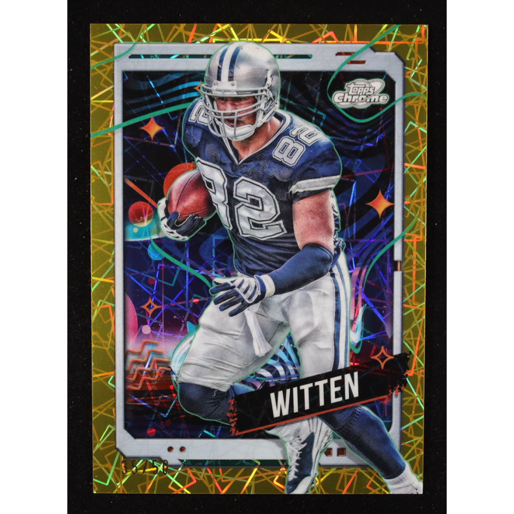 Jason Witten 2024 Topps Cosmic Chrome Gold Interstellar Refractors #23 #35/50 at PristineAuction.com