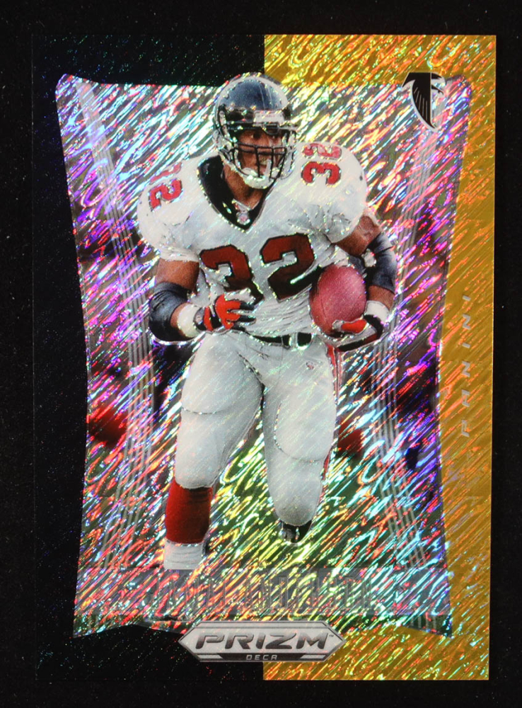 Jamal Anderson 2024 Panini Prizm Deca Prizms Black Gold Shimmer FOTL #18 #5/8