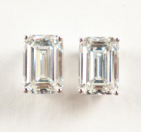 New 4.05 CTW Lab Grown Pair of Diamond Earrings G, VS1 | Estimated Retail Value: $6,400 (UGL & IGI) at PristineAuction.com