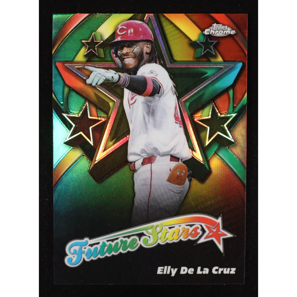 Elly De La Cruz 2025 Topps Chrome Future Stars #FS7 at PristineAuction.com