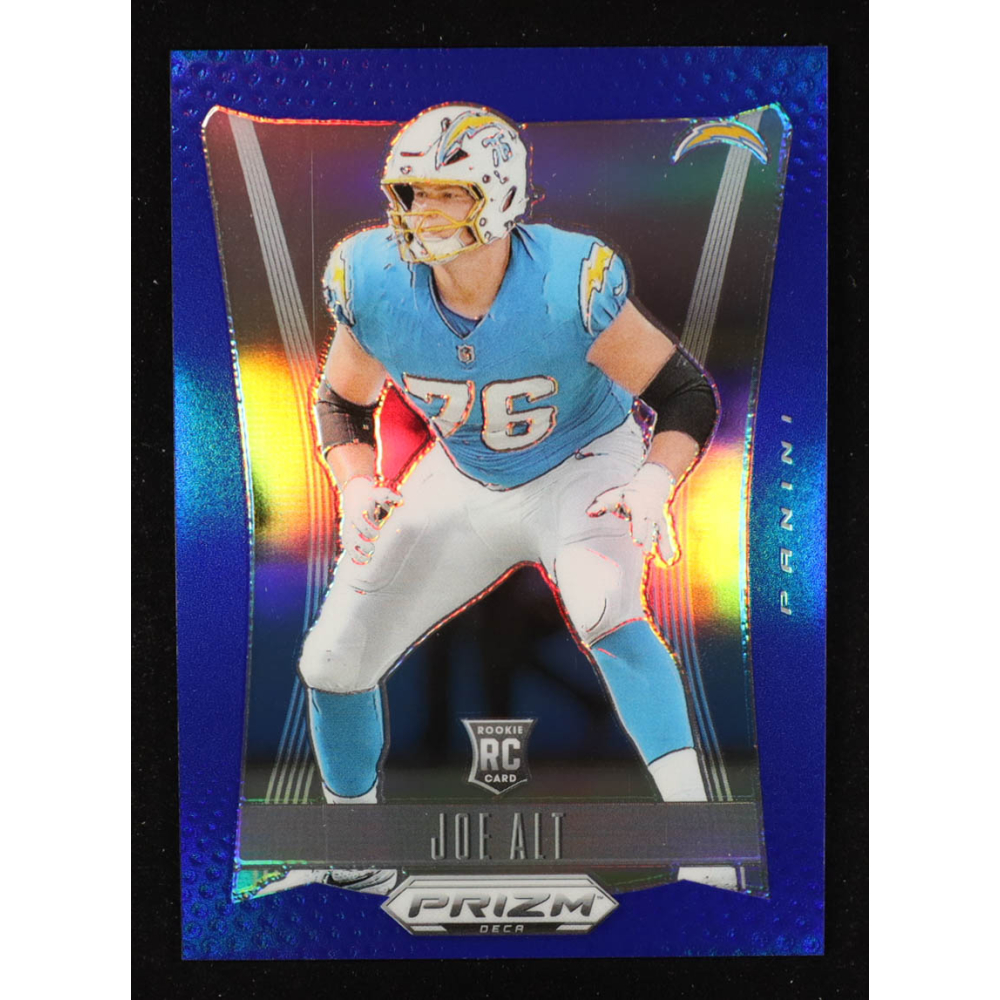 Joe Alt 2024 Panini Prizm Deca Prizms Blue #180 RC #61/149 at PristineAuction.com Joe Alt 2024 Panini Prizm Deca Prizms Blue #180 RC #61/149 at PristineAuction.com