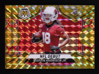 Marvin Harrison Jr. 2024 Panini Mosaic Mosaic Reactive Yellow #283 DEB RC at PristineAuction.com