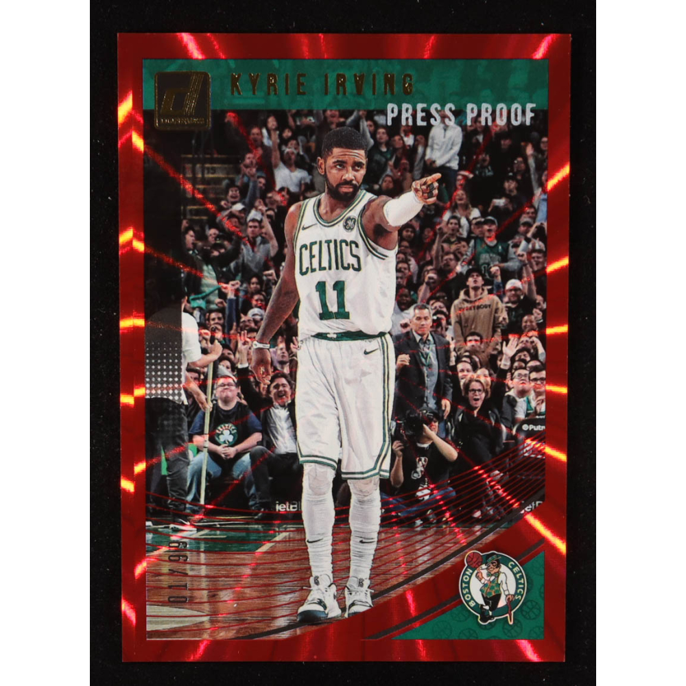Kyrie Irving 2018-19 Donruss Press Proof Red Laser #56 #1/99 at PristineAuction.com Kyrie Irving 2018-19 Donruss Press Proof Red Laser #56 #1/99 at PristineAuction.com