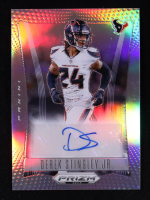Derek Stingley Jr. 2024 Panini Prizm Deca Signatures Prizms Silver #63 at PristineAuction.com