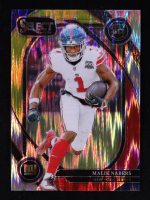 Malik Nabers 2024 Select Prizm Red and Yellow Shock #220 RC at PristineAuction.com