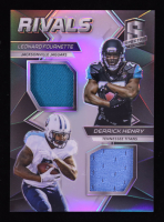 Derrick Henry / Leonard Fournette 2017 Panini Spectra Rivals Jerseys #12 #48/199 at PristineAuction.com