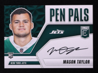 Mason Taylor 2025 Elite Pen Pals #13 RC at PristineAuction.com