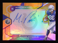 Michael Pittman Jr. 2020 Panini Elements Rookie Neon Signs Orange #22 RC #93/99 at PristineAuction.com