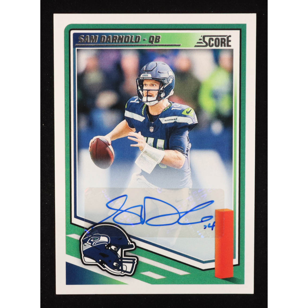 Sam Darnold 2025 Score Signatures #40 at PristineAuction.com