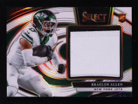 Braelon Allen 2024 Select Jumbo Rookie Swatch Prizm White #5 #37/75 RC at PristineAuction.com