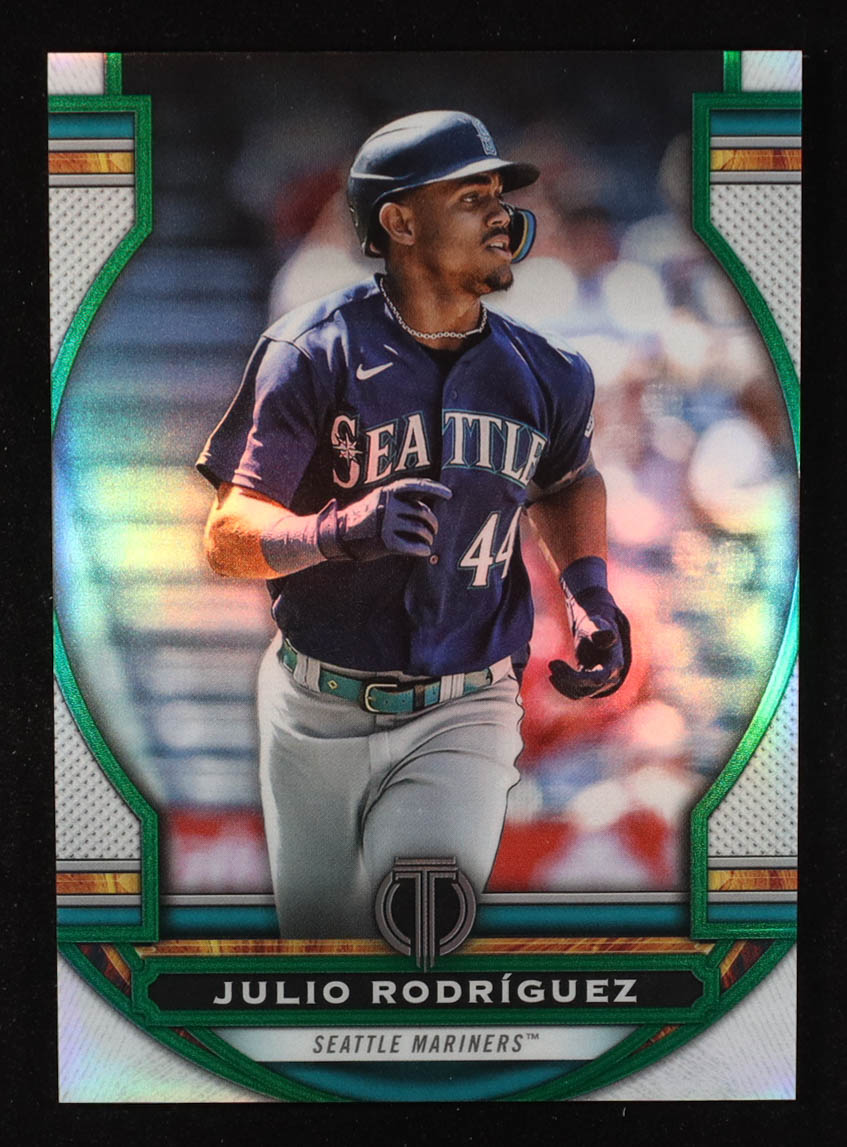 Julio Rodriguez 2023 Topps Tribute Green #10 #19/99 at PristineAuction.com Julio Rodriguez 2023 Topps Tribute Green #10 #19/99 at PristineAuction.com
