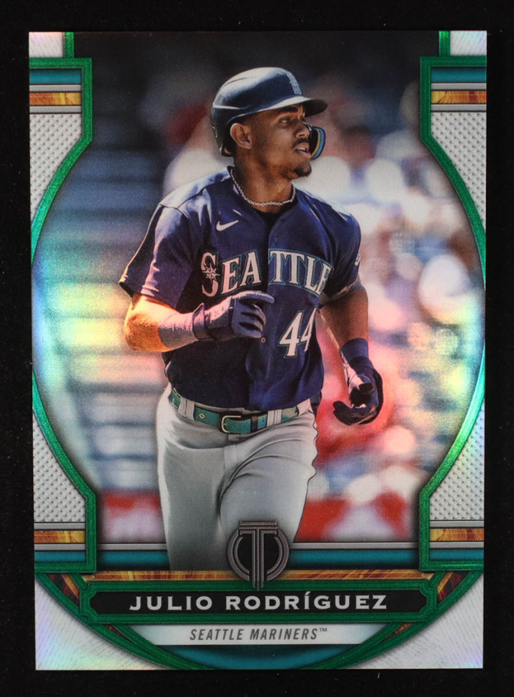 Julio Rodriguez 2023 Topps Tribute Green #10 #19/99