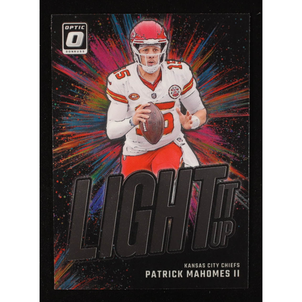 Patrick Mahomes II 2024 Donruss Optic Light it Up #11 at PristineAuction.com