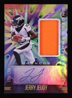 Jerry Jeudy 2020 Panini Illusions #113 Jersey Autograph RC #123/199 at PristineAuction.com
