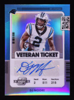 D.J. Moore 2021 Panini Contenders Optic Veteran Ticket Autographs #3 #15/50 at PristineAuction.com
