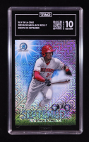 Elly De La Cruz 2023 Bowman Chrome Mega Box Sights on September #SOS7 RC (TAG 10) at PristineAuction.com