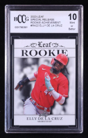 Elly De La Cruz 2023 Leaf Special Release Rookie Achievement #RA22 RC (BCCG 10) at PristineAuction.com