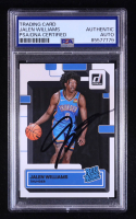Jalen Williams Signed 2022-23 Donruss #212 RR RC (PSA) at PristineAuction.com
